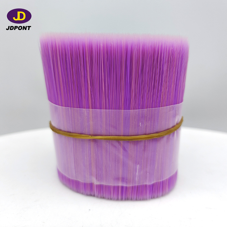 FILAMENTO DE MEZCLA DE TRES COLORES (ROSA Y MORADO Y AMARILLO) Material del cepillo para teñir el cabello