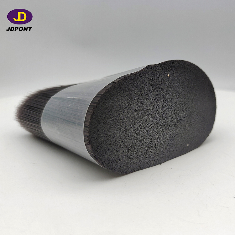 Mezcla de filamento de cepillo cónico sólido púrpura Blanco Cepillo cónico Filamento de cepillo para Pincel-JD28-S05