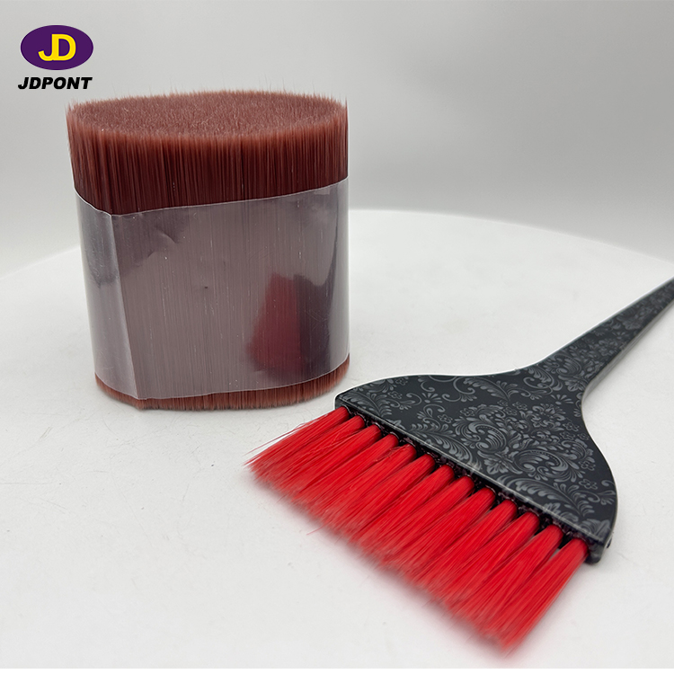Filamento de cepillo doble rojo oscuro
