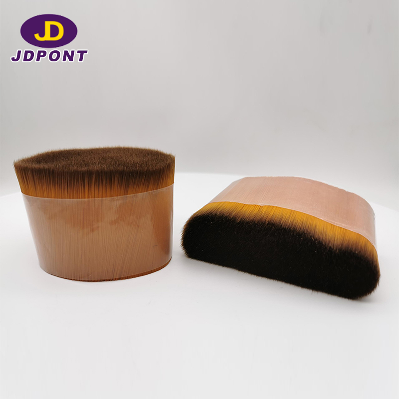 Filamento de cepillo sintético de punta negra marrón para Artisit y Makrup ---------- JDDF01