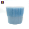 Filamento de cepillo de sección transversal azul claro para cepillo de pintura a base de agua y solvente