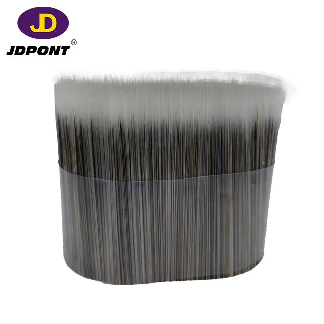 Filamento de cepillo cónico sólido de mezcla de doble color JDJY # 10