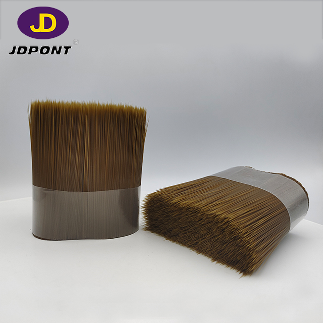 Filamento de cepillo cónico sólido amarillo para cepillo JDFSY / 04 / W124