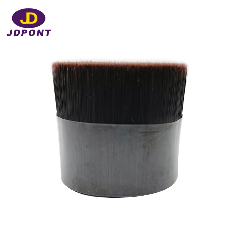 Filamento sintético hueco rojo negro para pincel ------- JDPF-R